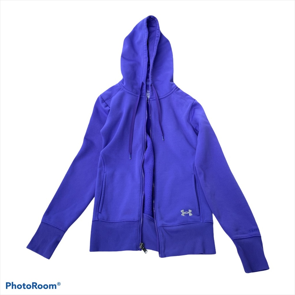 Purple under armour zip up